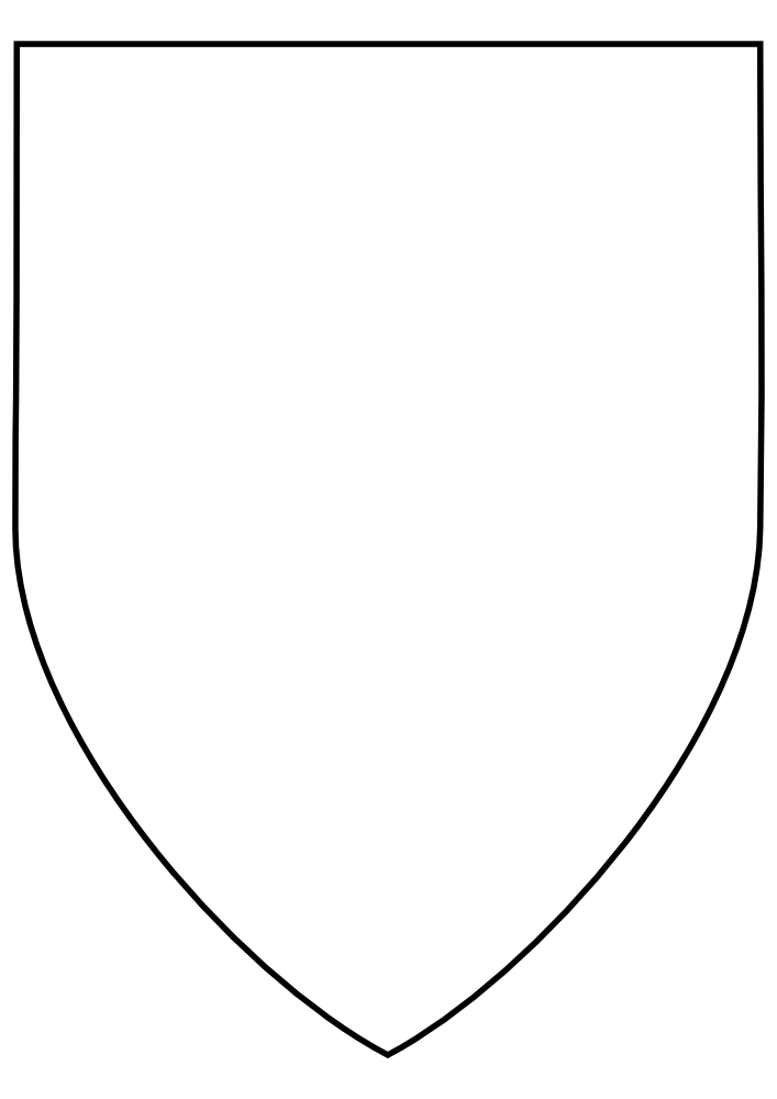 OnlineLabels Clip Art - basic shield