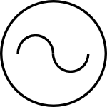 RSA IEC AC Source Symbol