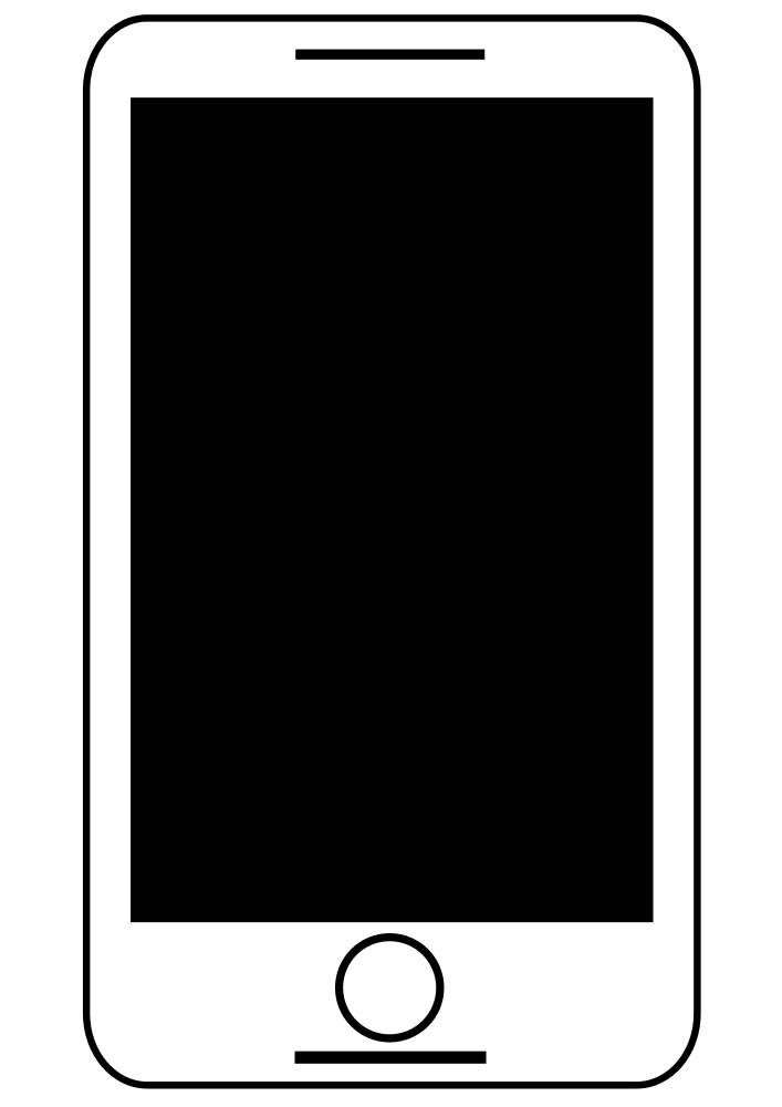 onlinelabels clip art smartphone tablet black and white free clipart icon tablet black and white free clipart icon