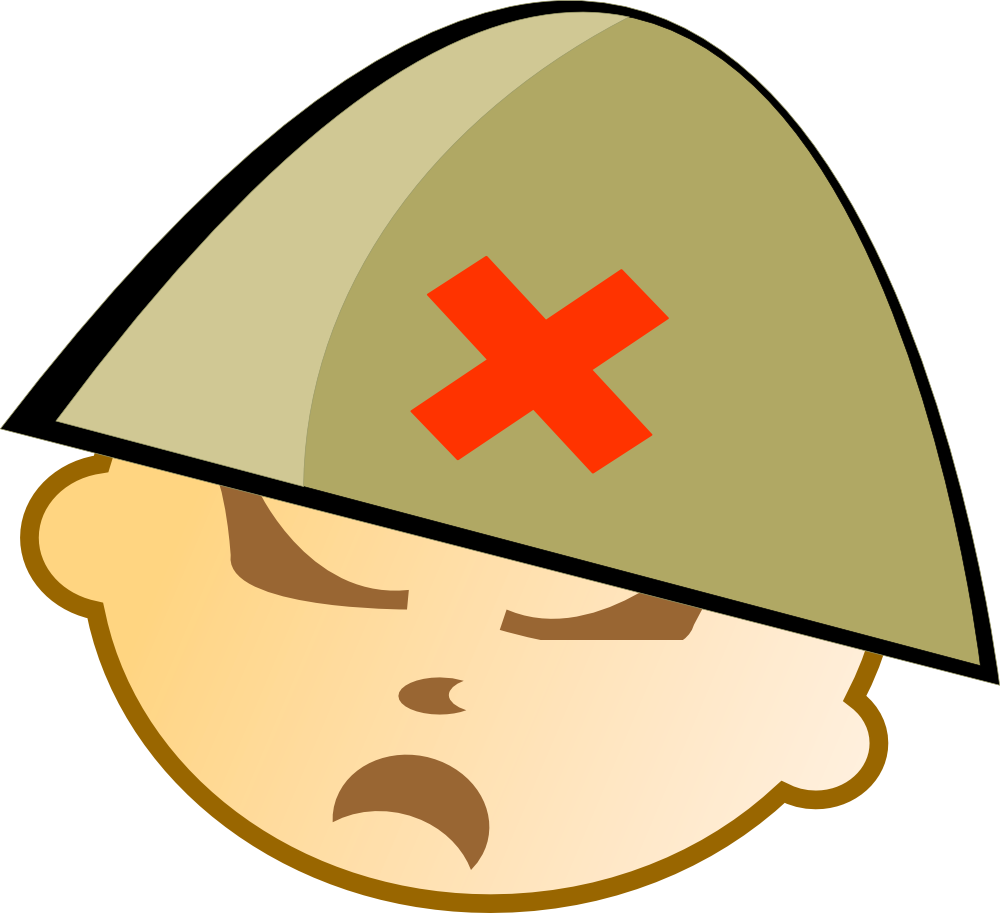 OnlineLabels Clip Art - soldier