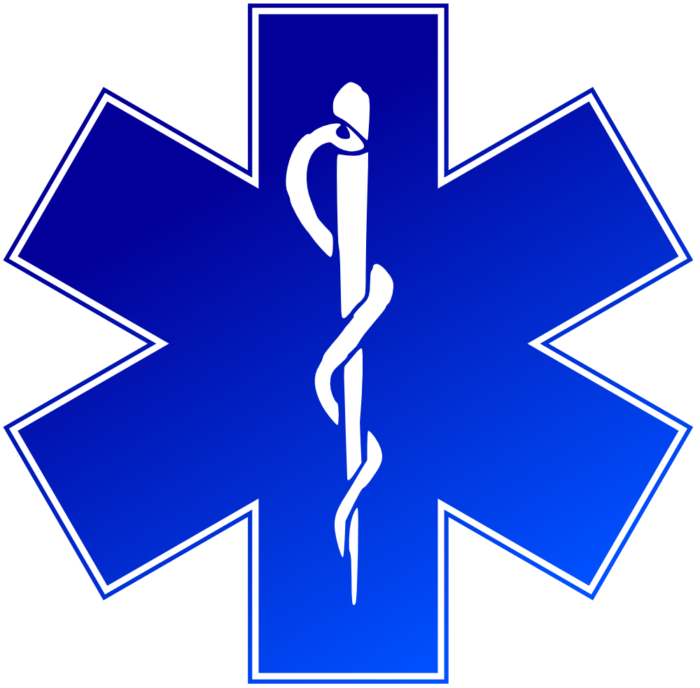 OnlineLabels Clip Art EMS emergency Medical Service Logo