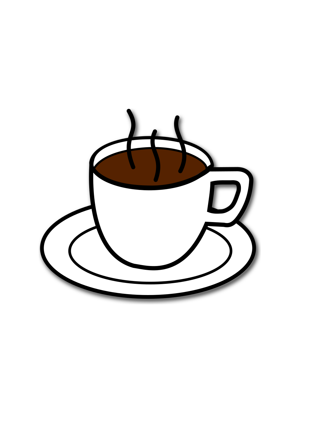 OnlineLabels Clip Art coffee cup