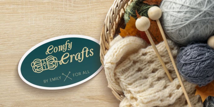 Comfy Craft Oval Stickers