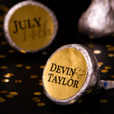 gold labels for printing