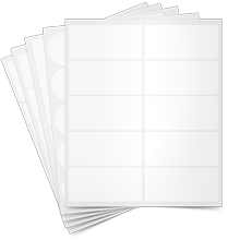 Blank Sheet Labels