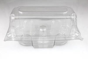 Two Count Traditional Cupcake / Muffin Container - Lindar Item # 202