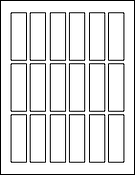 1" x 3" Labels on 8.5" x 11" Sheets