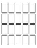 4 x 4 Square Blank Label Template - OL3539