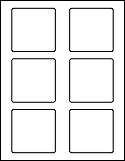 3" x 3"