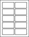 3.5" x 1.75" Labels on 8.5" x 11" Sheets