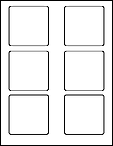 3" x 3"
