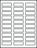 2.25" x 0.75" Labels on 8.5" x 11" Sheets