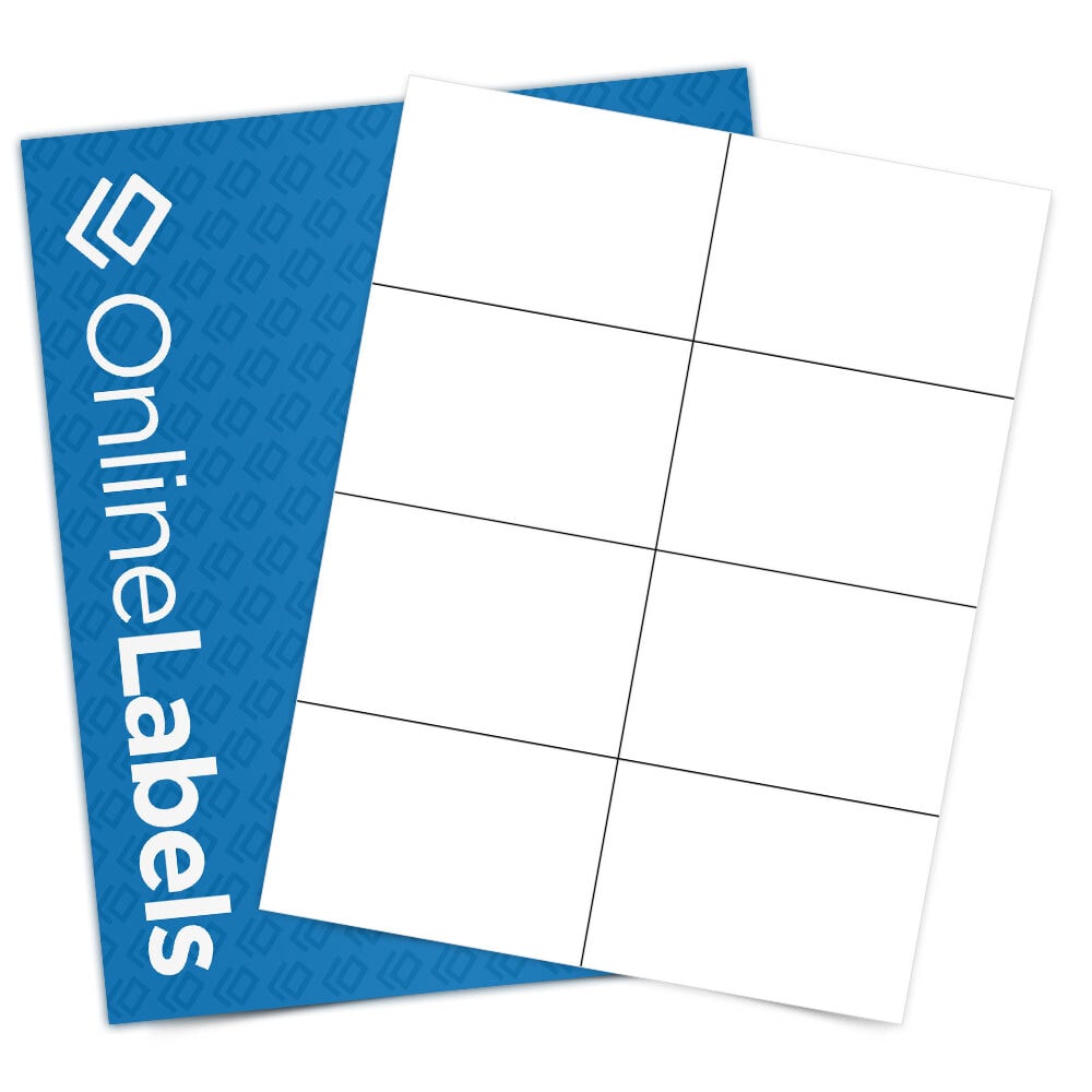 4 x 4 Square Blank Label Template - OL3539