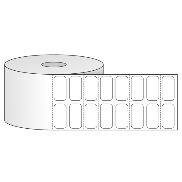 Zebra Compatible 2.2 X 0.5 Inch Jewelry/Barbell Labels – Direct Thermal, 1 Roll (3,510 Labels)