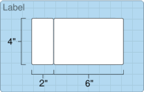 4x6 roll labels